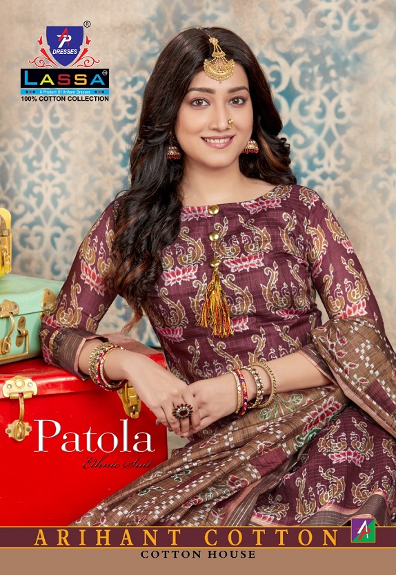 Patola Ethnic Suit Vol-1 by Lassa